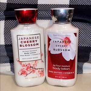 Japanese cherry blossom body lotion